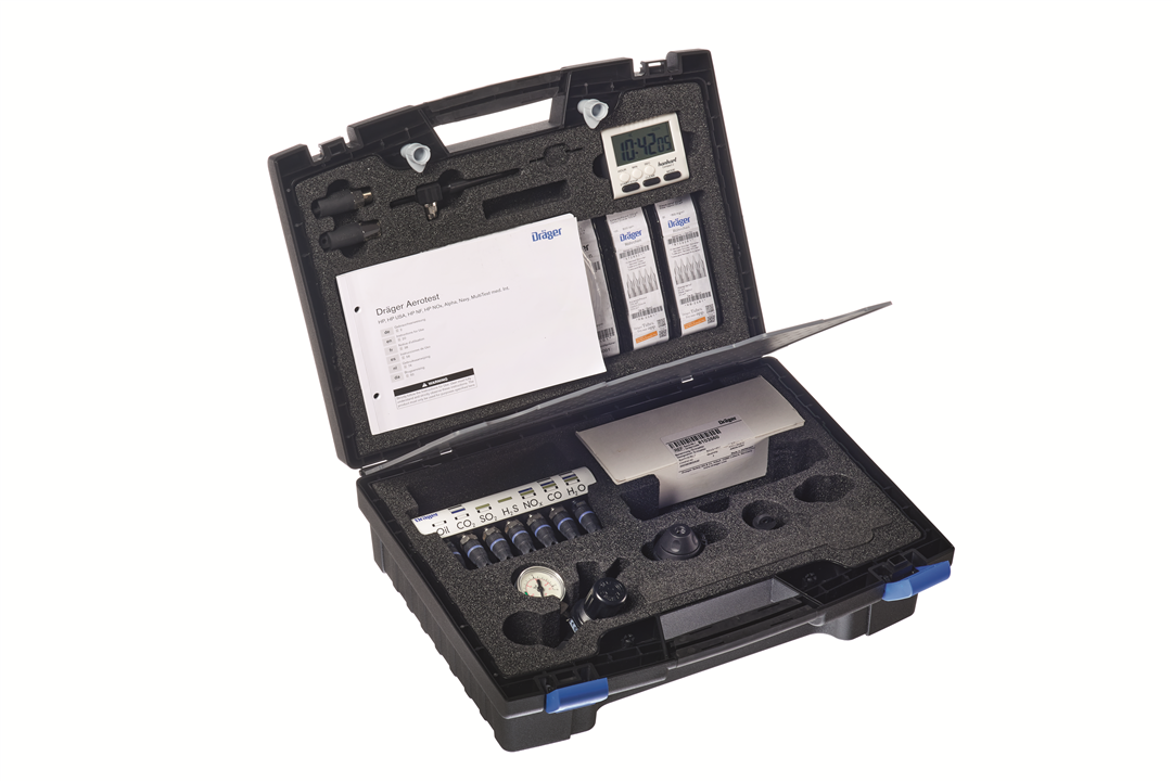 Dräger MultiTest med. Int., compleet
