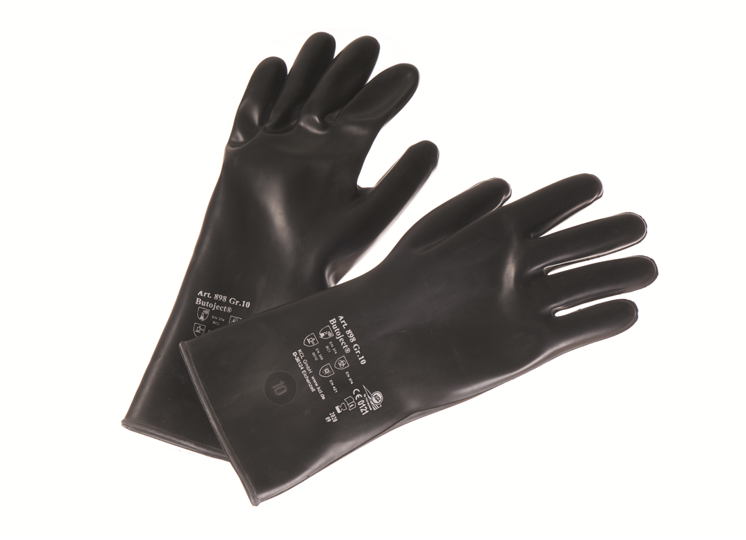 Handsch.comb Barrier+butyl, maat 9