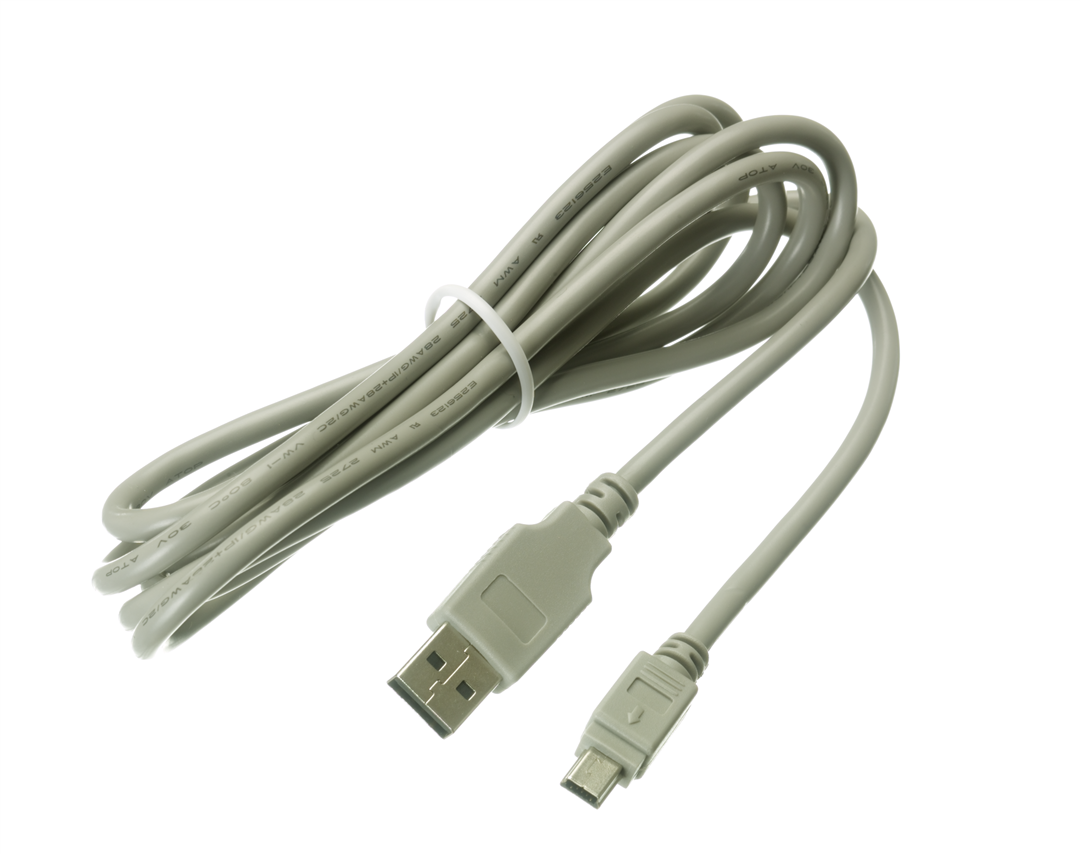 USB 2.0-kabel A/micro-B, 1,8 m, laag w.