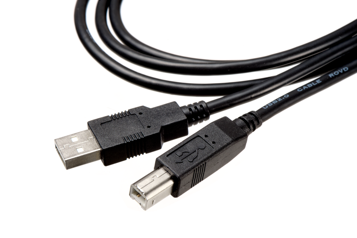 USB-printerkabel (type AB) 1,8 m