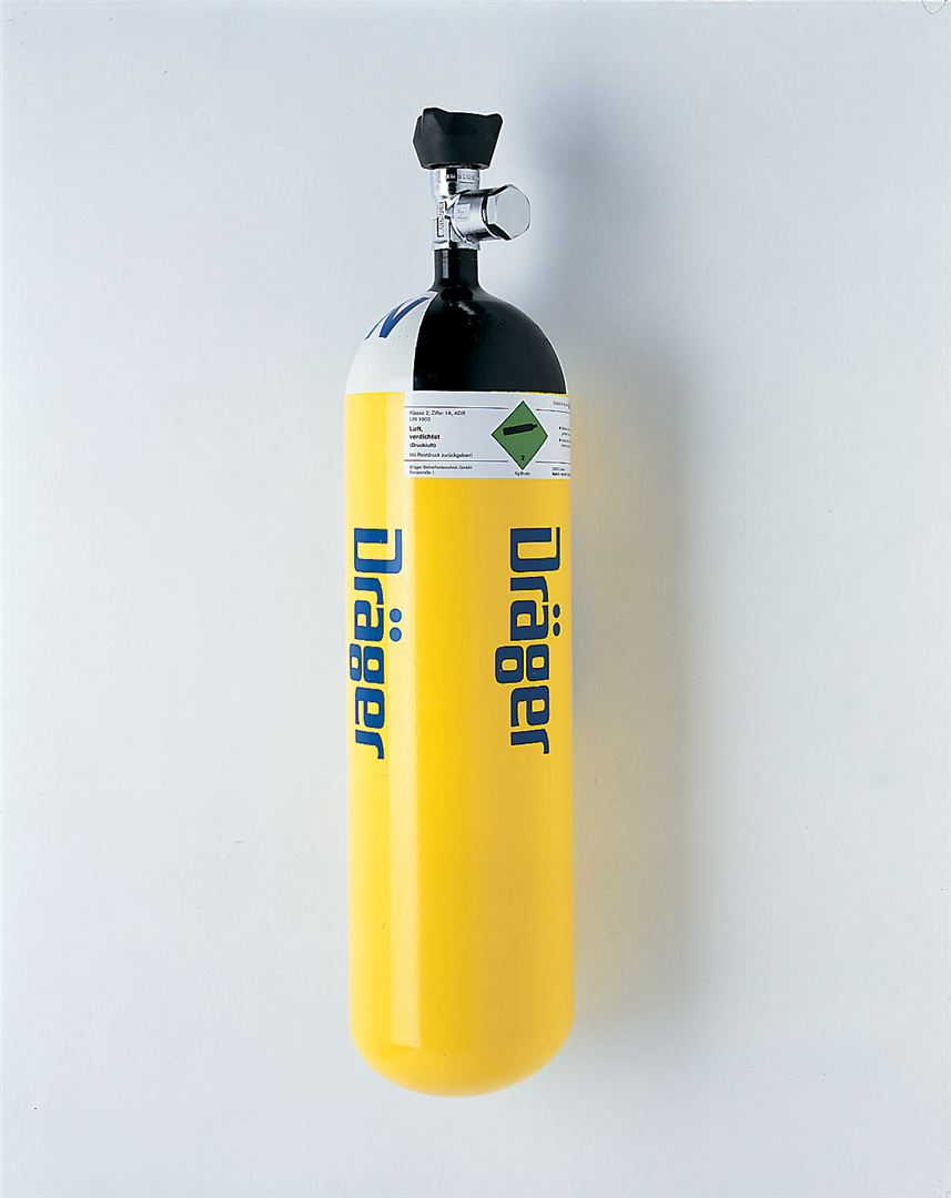 Air cylinder 6.0 L/300 bar steel