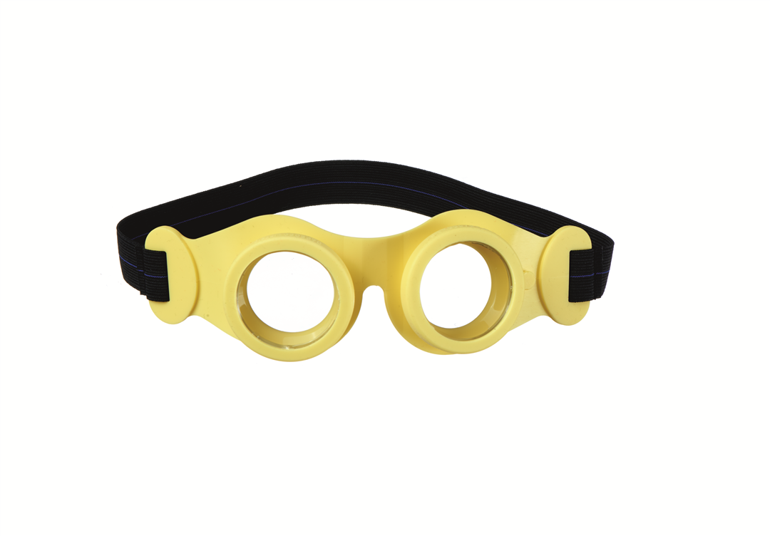 Goggle training device